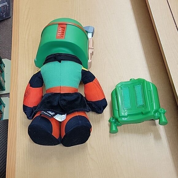 Star Wars Mattel The Book of Boba Fett Plush Plastic Helmet Disney Plus 12” - Picture 4 of 9